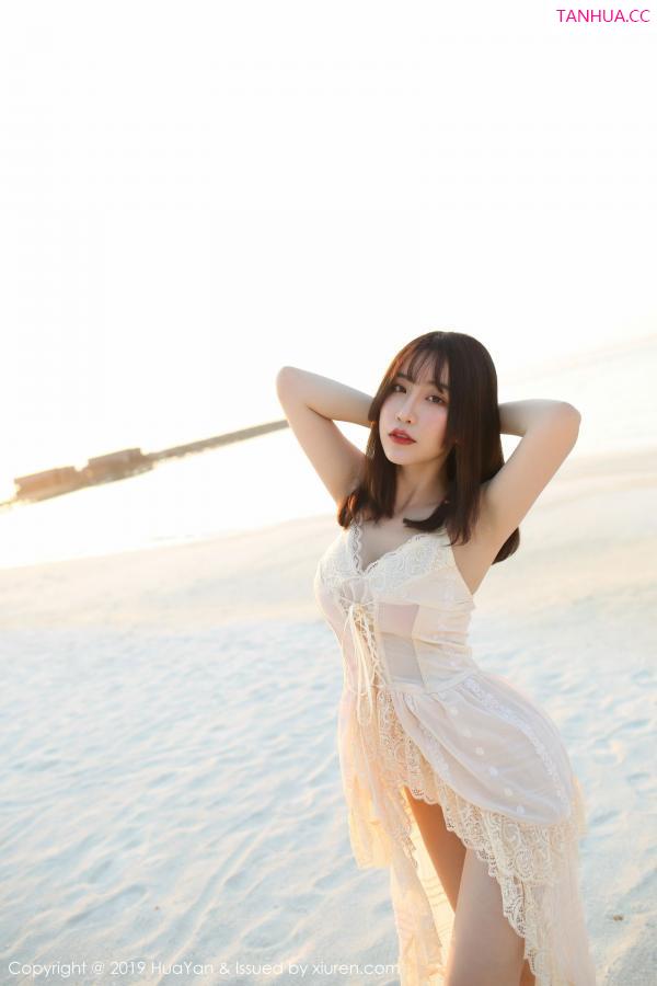 谢芷馨  [HuaYan]高清写真图 2019.06.24 VOL.068 绯月樱-Cherry第40张图片